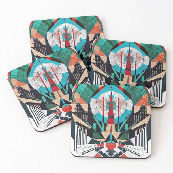 Item preview, Constructivist architecture designed and sold by AuroraXGreen.