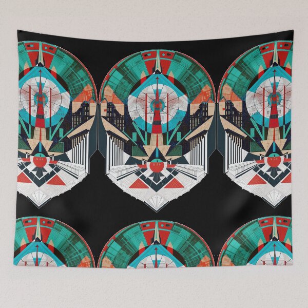 Item preview, Constructivist architecture designed and sold by AuroraXGreen.
