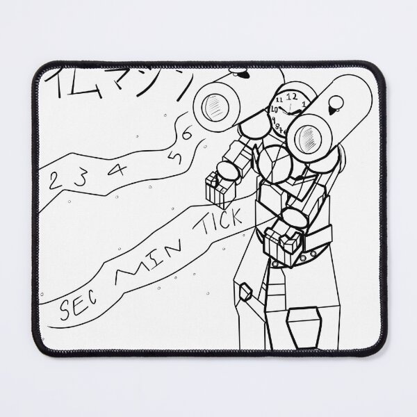 Item preview, Time Machine Battle Pose (Manga Style) designed and sold by RedEyeWolf.
