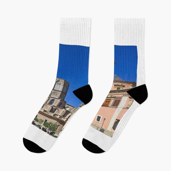 Item preview, Church towers Plaza de la Virgen,Valencia,Spain designed and sold by goceris.