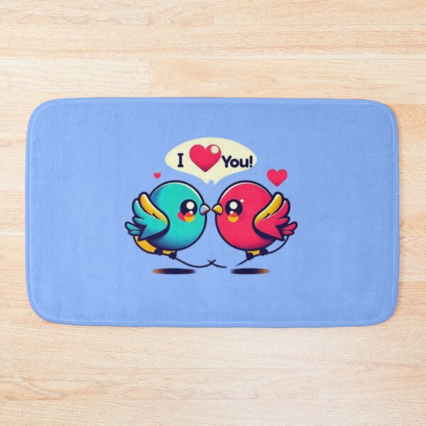 Item preview, Adorable I LOVE YOU Birds for Valentine's Day  designed and sold by Shs-Kenya.