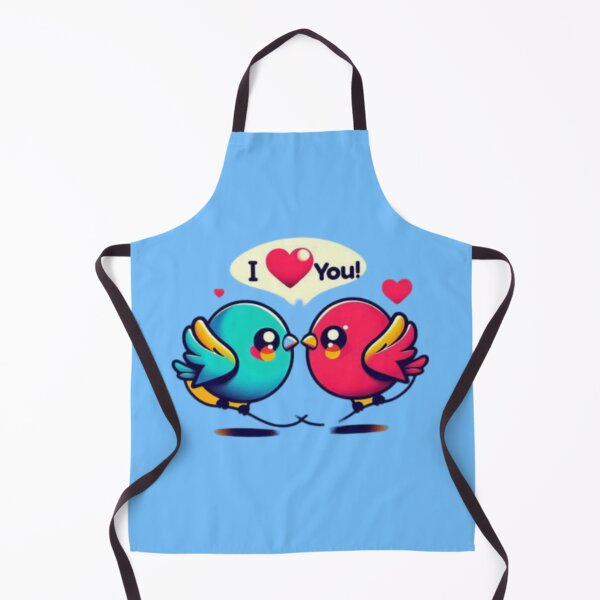 Item preview, Adorable I LOVE YOU Birds for Valentine's Day designed and sold by Shs-Kenya.