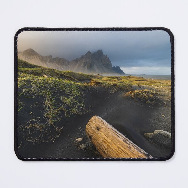 Item preview, Stokksnes and Vestrahorn in Iceland in summer designed and sold by Sonja Birkelbach.