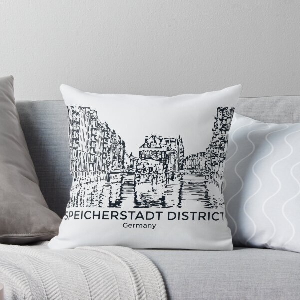 Item preview, Speicherstadt District - Germany designed and sold by Lakeric.