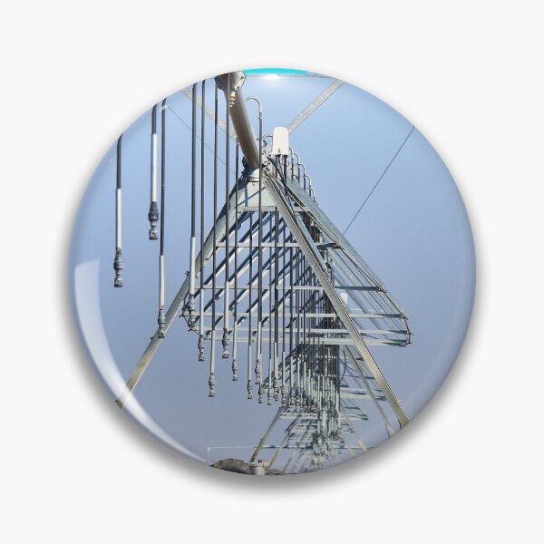 Item preview, Center pivot crop irrigation system on field agricultural machinery designed and sold by goceris.