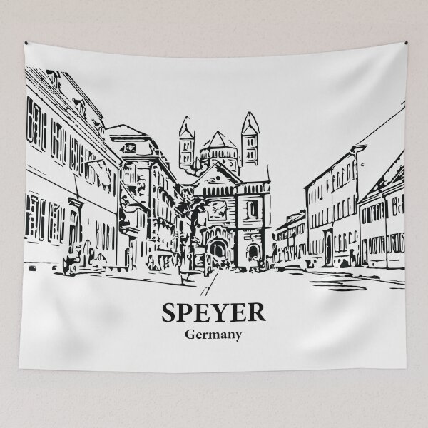 Item preview, Speyer - Germany designed and sold by Lakeric Cityscapes.