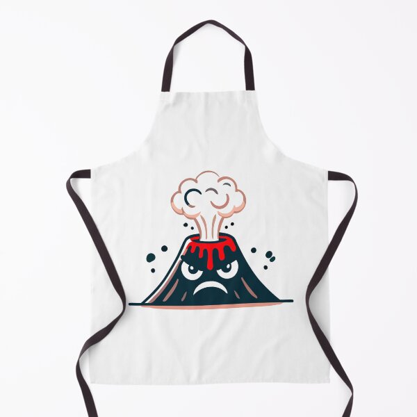 Item preview, Angry Volcano Cartoon with Eruption designed and sold by Akioos.