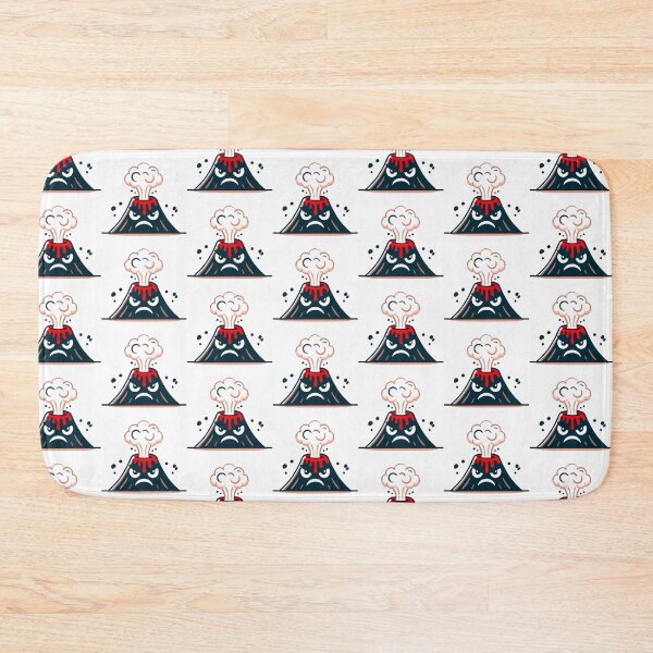 Item preview, Angry Volcano Cartoon with Eruption designed and sold by Akioos.