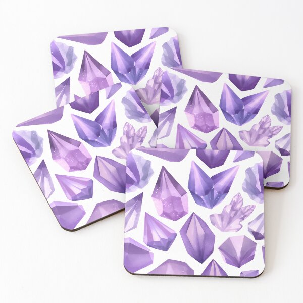 Item preview, Purple Crystals pattern designed and sold by Gioia-JJ.