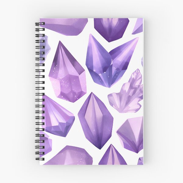 Item preview, Purple Crystals pattern designed and sold by Gioia-JJ.