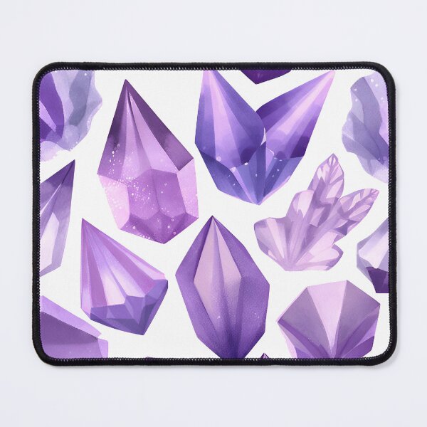 Item preview, Purple Crystals pattern designed and sold by Gioia-JJ.