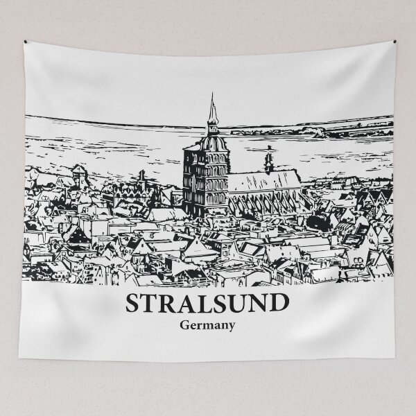 Item preview, Stralsund - Germany designed and sold by Lakeric Cityscapes.