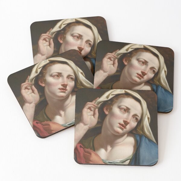 Item preview, Timeless Classical Renaissance Portrait of Emotion and Grace. Devotional Baroque Art By Carraann  designed and sold by CARRAANN.