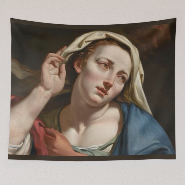 Item preview, Timeless Classical Renaissance Portrait of Emotion and Grace. Devotional Baroque Art By Carraann  designed and sold by CARRAANN.