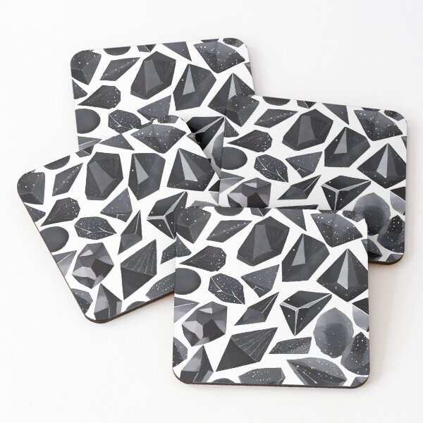 Item preview, Black crystals pattern designed and sold by Gioia-JJ.