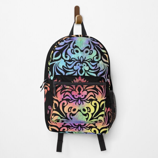 Item preview, Colorful Mandala on Black designed and sold by AnnabellaRh.