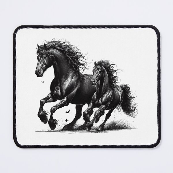 Item preview, Black Beauty Mare & Pony designed and sold by RapTops.