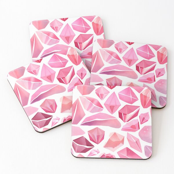 Item preview, Pink crystals pattern designed and sold by Gioia-JJ.