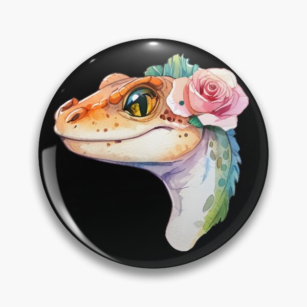 Item preview, Cute Lizard With Rose designed and sold by PlanetMarker.