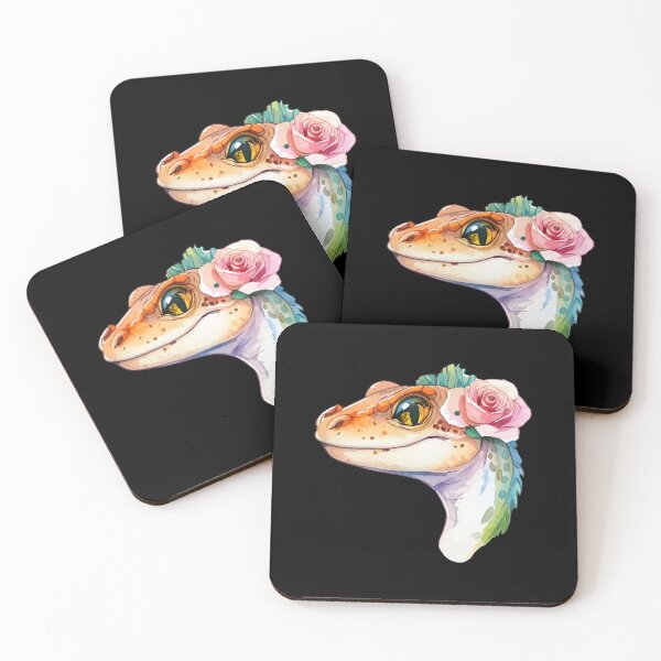 Item preview, Cute Lizard With Rose designed and sold by PlanetMarker.