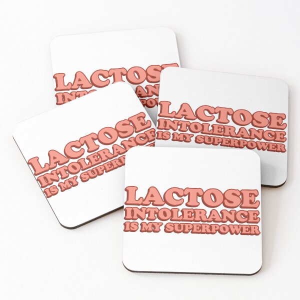 Item preview, LACTOSE INTOLERANCE IS MY SUPERPOWER designed and sold by wordswithfonts.