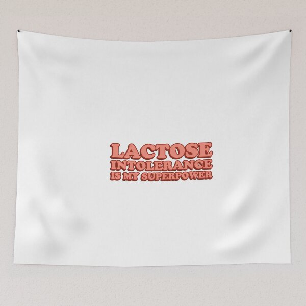 Item preview, LACTOSE INTOLERANCE IS MY SUPERPOWER designed and sold by wordswithfonts.