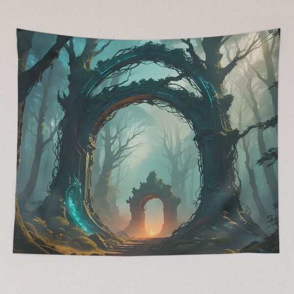 Item preview, Mysterious Entrance designed and sold by HebaRK Studio.