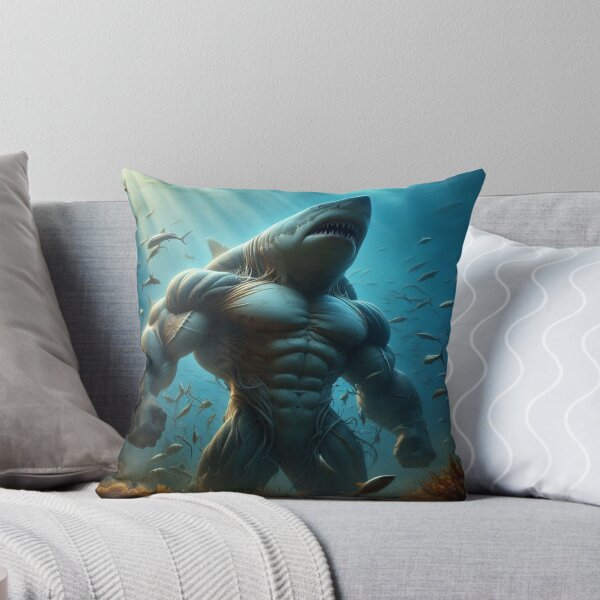 Item preview, MUSCULAR SHARK designed and sold by Dhanista.