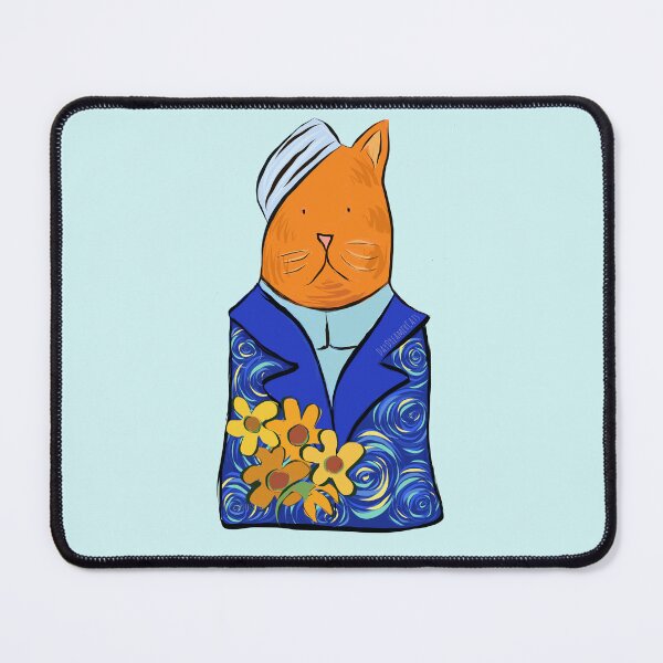 Item preview, Minimal cats: Vincent Van Pawgh designed and sold by The DayDreamer Cats .