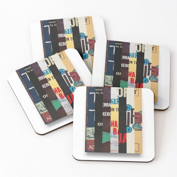 Item preview, Jack Kerouac - Abstract Book Cover Print - Literary Gift designed and sold by Mr Mustard Prints.