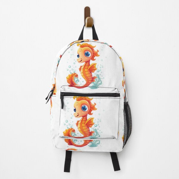 Item preview, Cute cartoon seahorse designed and sold by black-jellyfish.