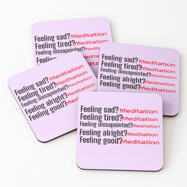 Item preview, Ld life quote meditation feelings designed and sold by Flashmarkett.