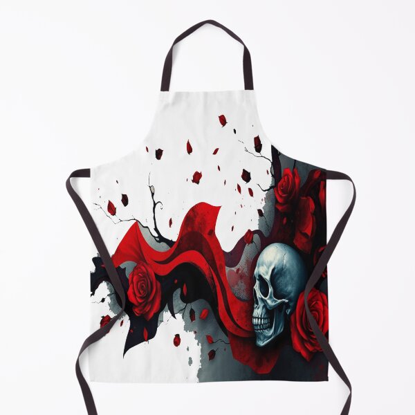 Item preview, Dark Gothic Roses and Skull Art Love designed and sold by Amyrex12.