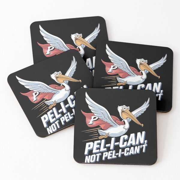 Item preview, Pel-i-can not pel-i-cant - Pelicans go for it - Enjoy Pelicans - I love pelicans - Funky pelicans - Pelicans for me - The spirit of pelicans designed and sold by JansenGS.