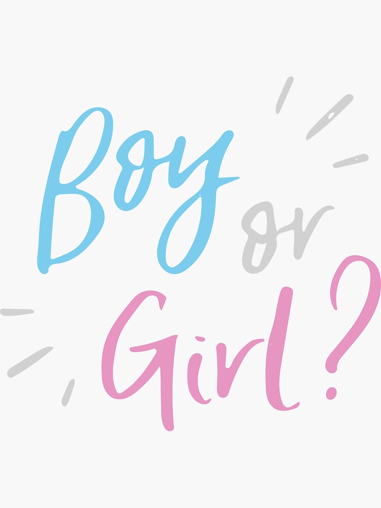 BOY or GIRL | Sticker