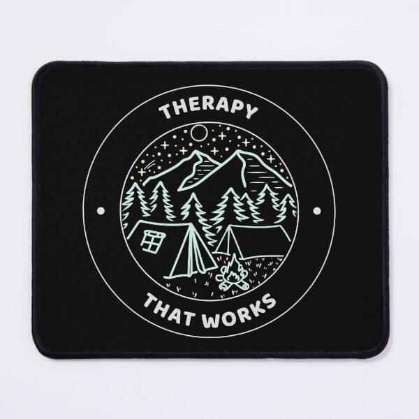 Item preview, Camping - Therapy that works designed and sold by Cloud-Riders.