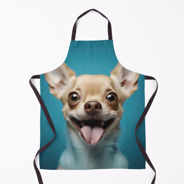 Item preview, A delighted Chihuahua dog with oversized ears joyfully sticking out its tongue designed and sold by anytka.