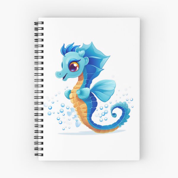 Item preview, Cute cartoon seahorse1 designed and sold by black-jellyfish.