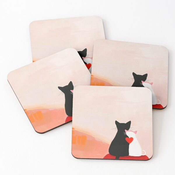 Item preview, Cats share a loving moment together designed and sold by anytka.
