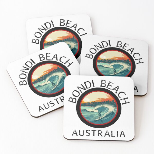 Item preview, Bondi Beach - Australia (with Black Lettering) designed and sold by VelvetRoom.