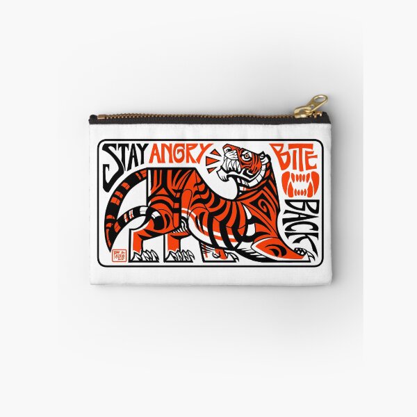 Item preview, Stay Angry, Bite Back (Light Shirt Variant) designed and sold by PaleoPanthera.