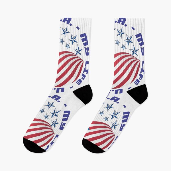 Item preview, I LOVE THE U.S.A. FLAG - MY HOME, MY LIFE designed and sold by CuPensky.