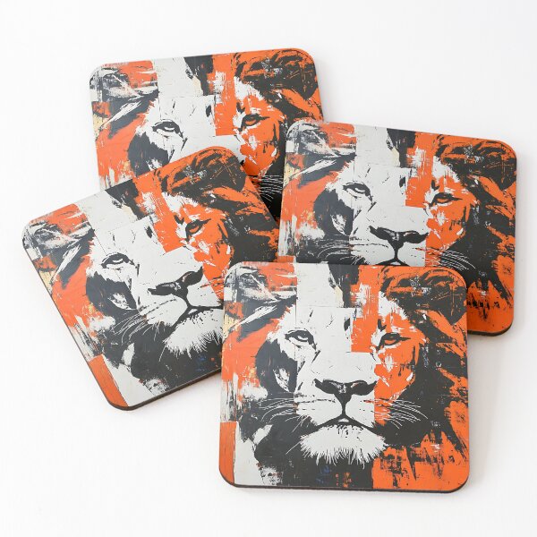 Item preview, Fierce Lion Contrast designed and sold by daila70.
