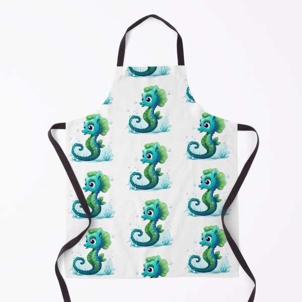 Item preview, Cute cartoon seahorse2 designed and sold by black-jellyfish.