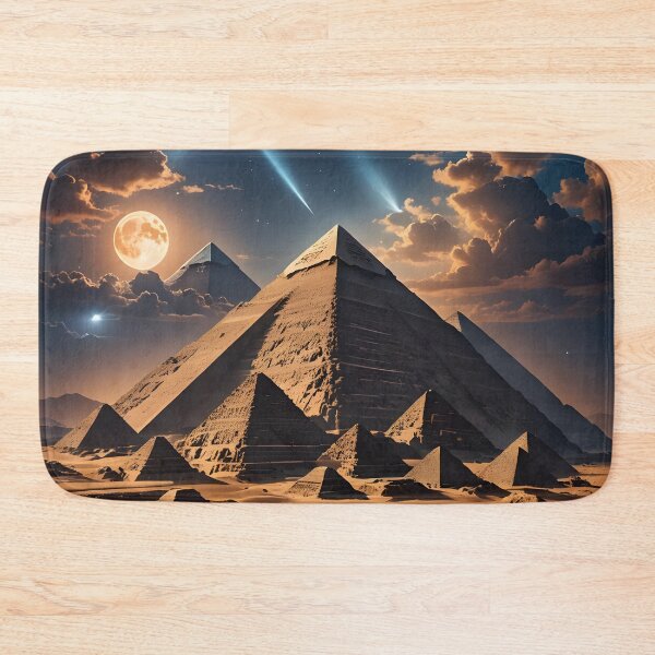 Artikelvorschau, Die drei ägyptischen Pyramiden entworfen und verkauft von HebaRK Studio.