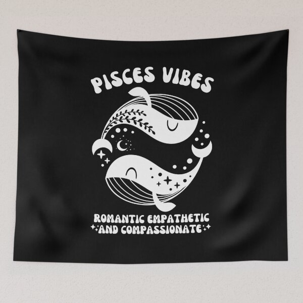 Item preview, Pisces Zodiac Sign, Pisces Vibes, Water Sign designed and sold by GroovyFusion.
