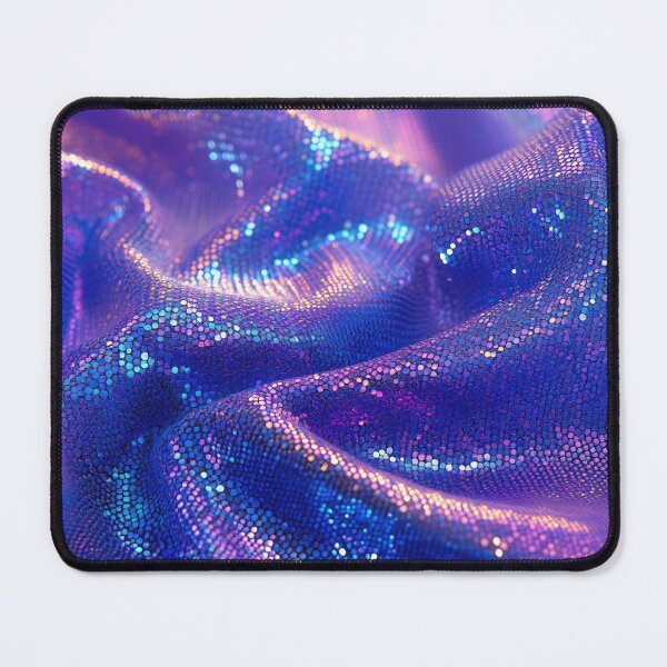 Item preview, Close-up of blue-purple fabric designed and sold by anytka.