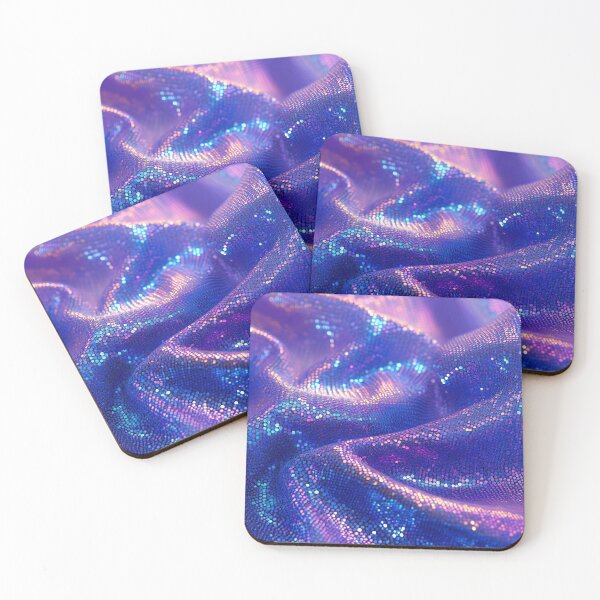 Item preview, Close-up of blue-purple fabric designed and sold by anytka.