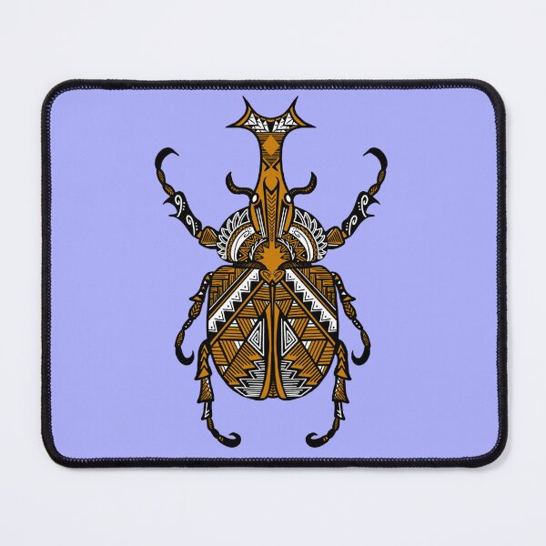 Item preview, Yellow Tribal Rhinoceros Beetle designed and sold by Steeb757.