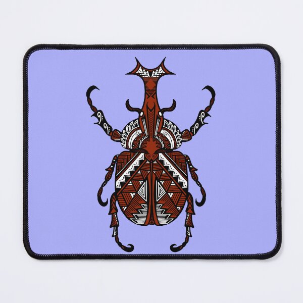 Item preview, Red Tribal Rhinoceros Beetle designed and sold by Steeb757.